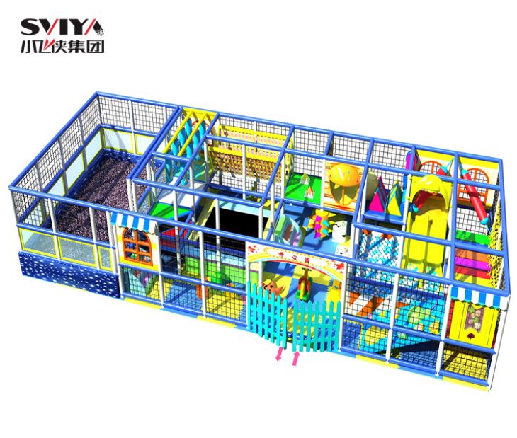 Customized Size Indoor Kids Soft Playground