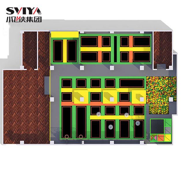 Free Jump Trampoline Park For Sale