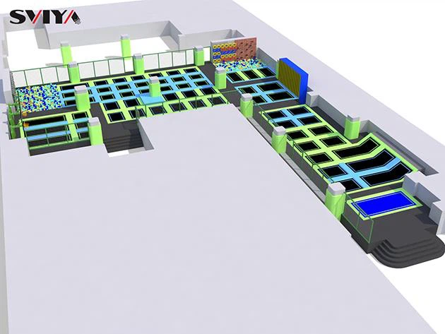 Trampoline Play Area